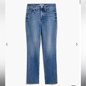 Madewell The Perfect Vintage Jean in Enmore Wash: Raw-Hem Edition